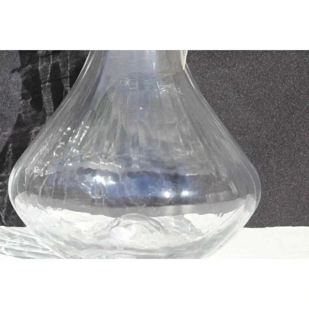New Shabby Chic Glass Premium Linned Tannin Softening Elegant Wine Decanter